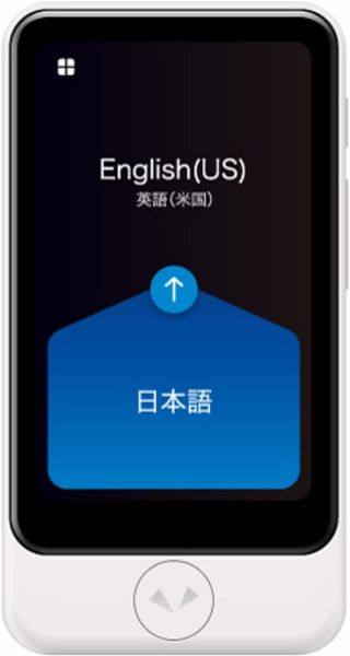 Pocketalk S2 Plus Voice & Camera Real-Time Translator with eSIM 5 Year White