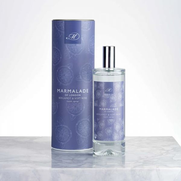 Marmalade Bergamot & Soft Rose Room Mist 100Ml Bottle