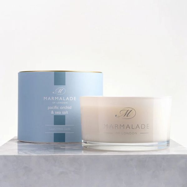 Marmalade Pacific Orchid & Sea Salt 3 Wick Candle
