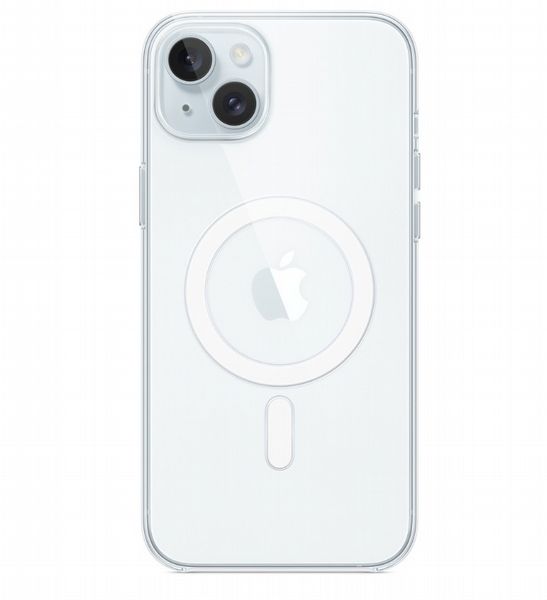 Apple Case for iPhone 15 Plus Clear with MagSafe (New)